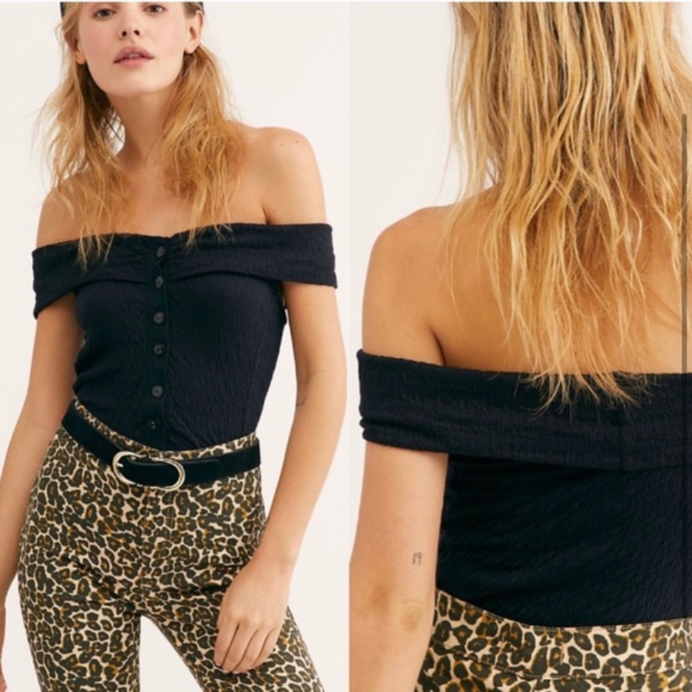 NWT free people ohana off the shoulder top
